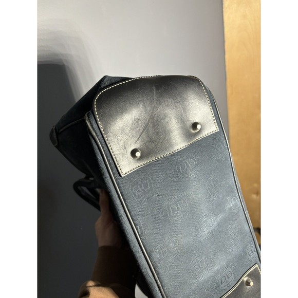 Dooney & Bourke Limited Edition Donegal Crest Large Navy Tote Handbag - Picture 7 of 10